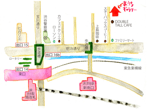yoga shibuya map